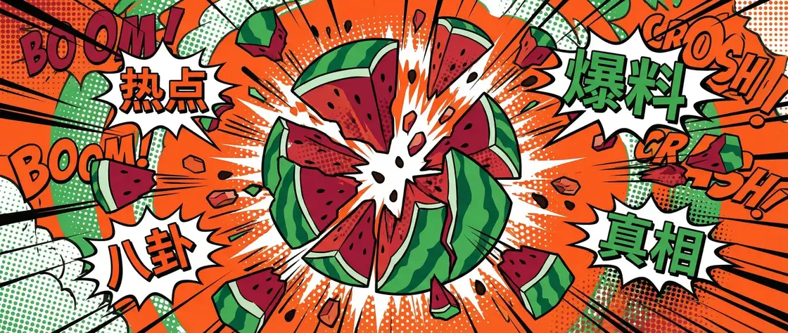 吃瓜视频 - 今日吃瓜与热门爆料内容推荐 今日头瓜爆炸漫画横幅